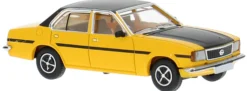 BREKINA PCX870814 Opel Ascona B 1975 - dunkelgelb/schwarz | Modellauto 1:87