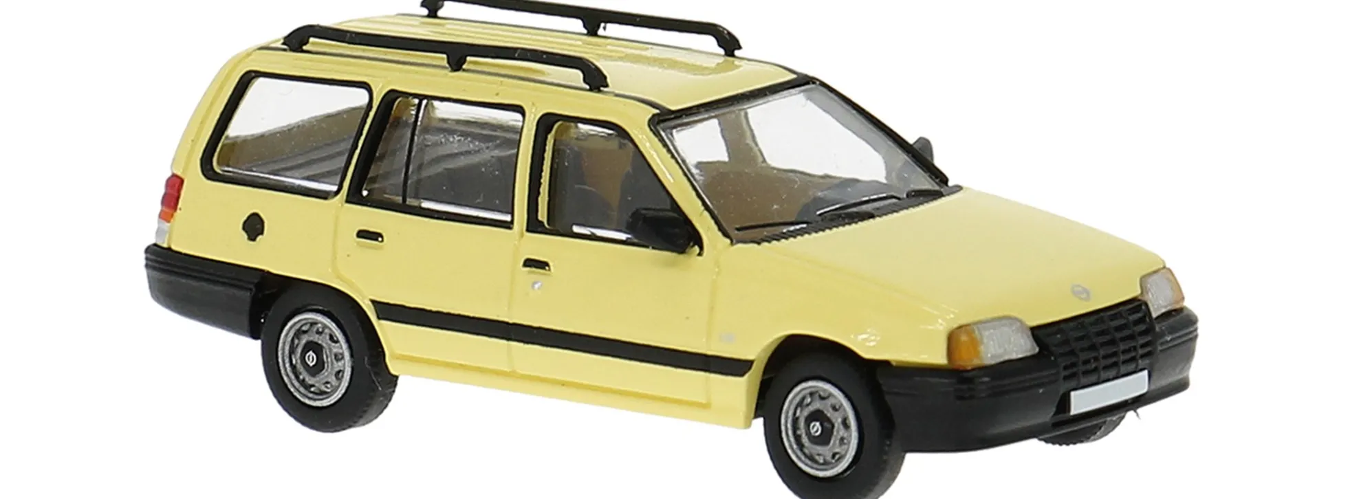 BREKINA PCX871457 Opel Kadett E Caravan beige 1985 | Modellauto 1:87