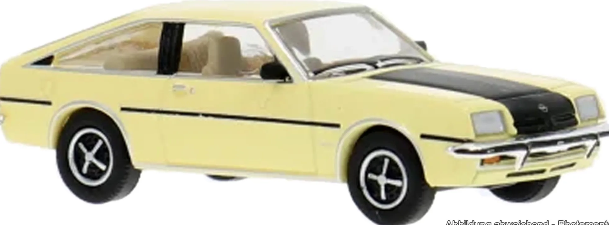 BREKINA PCX871572 Opel Manta B CC 1978 - hellgelb | Modellauto 1:87