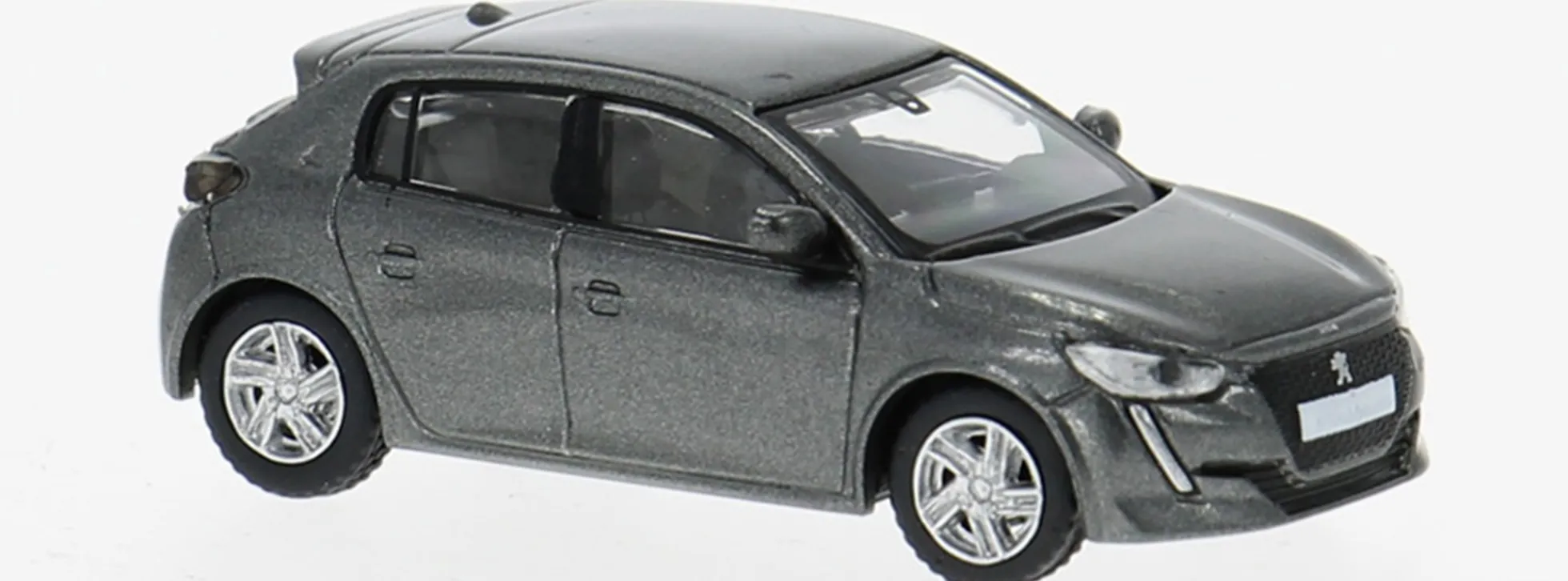 BREKINA PCX870595 Peugeot 208 II 2022 dunkelgraumetallic Automodell 1:87