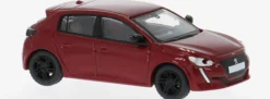 BREKINA PCX870594 Peugeot 208 II 2022 dunkelrotmetallic Automodell 1:87