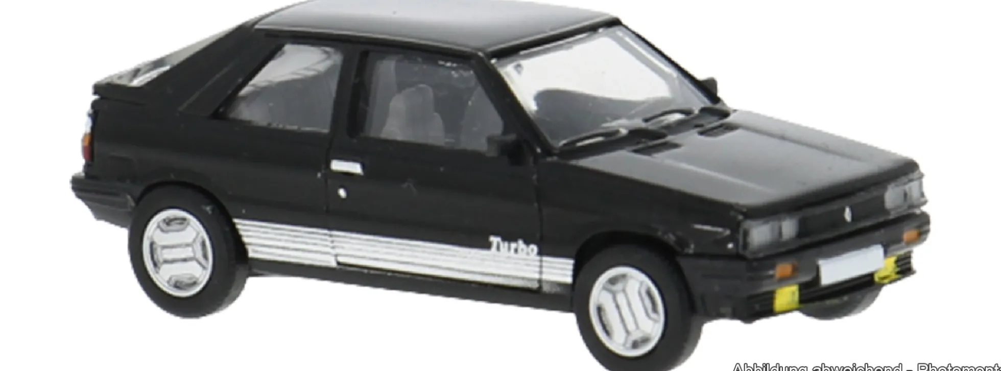 BREKINA PCX871151 Renault 11 Turbo schwarz | Modellauto 1:87