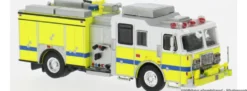 BREKINA PCX870847 Seagrave Attacker hellgelb weiss | Blaulichtmodell 1:87
