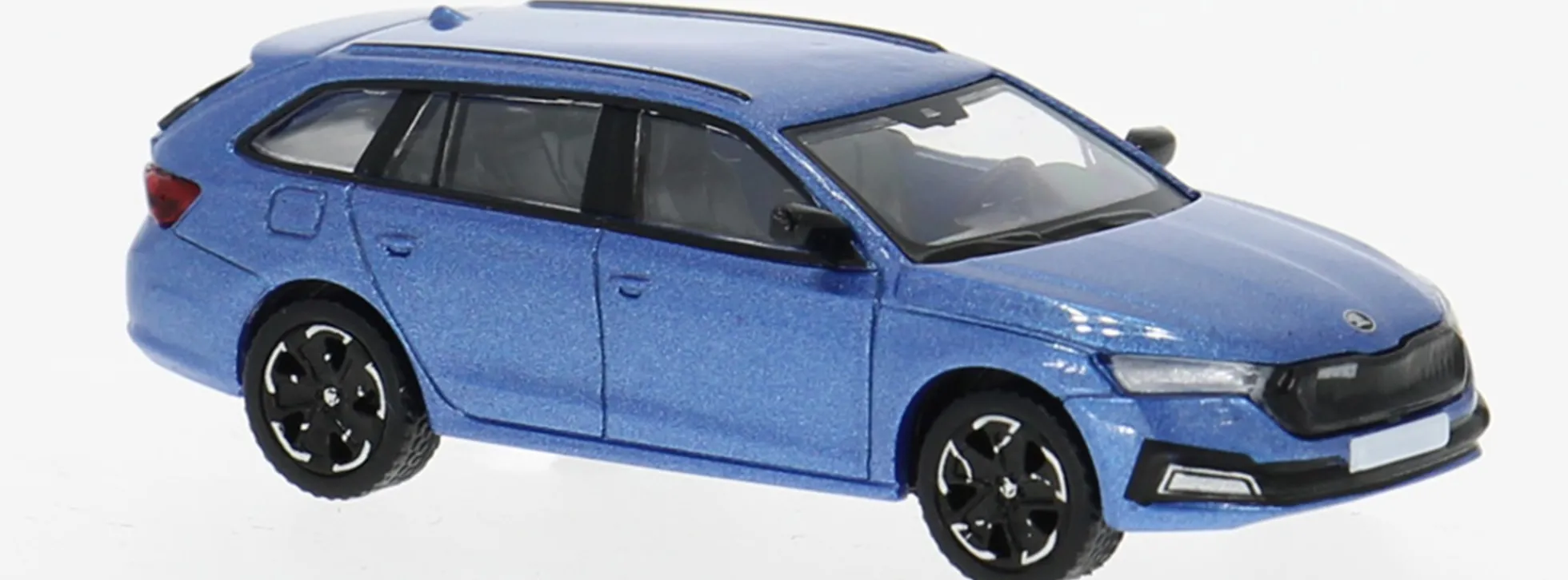 BREKINA PCX870598 Skoda Octavia IV Combi 2022 blaumetallic Automodell 1:87