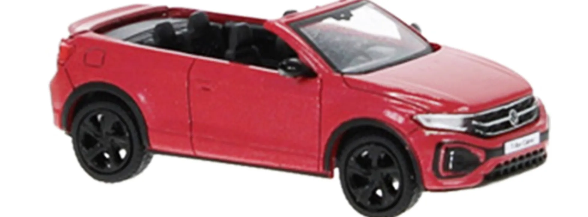 BREKINA PCX870601 VW T-Roc Cabriolet Facelift offen 2022 rotmetallic Automodell 1:87
