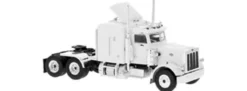 BREKINA 10224 Peterbilt 359 Zugmaschine - weiß | LKW-Modell Bausatz 1:87