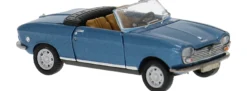 BREKINA 29182 Peugeot 204 Cabriolet blau | Modellauto 1:87