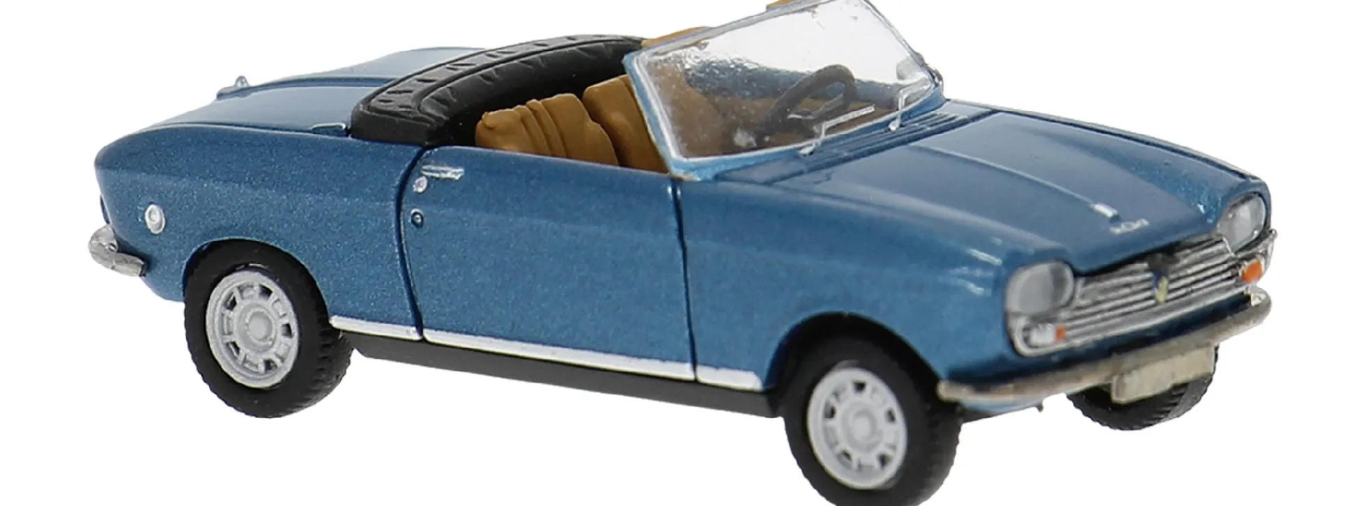 BREKINA 29182 Peugeot 204 Cabriolet blau | Modellauto 1:87