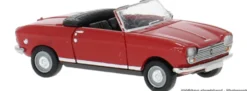 BREKINA 29175 Peugeot 204 Cabriolet rot | Modellauto 1:87