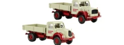 BREKINA-PMS 251584 Magirus 2er Set Pritschenkipper 126D 11 AK und Mercur 120 AK WiMo-B