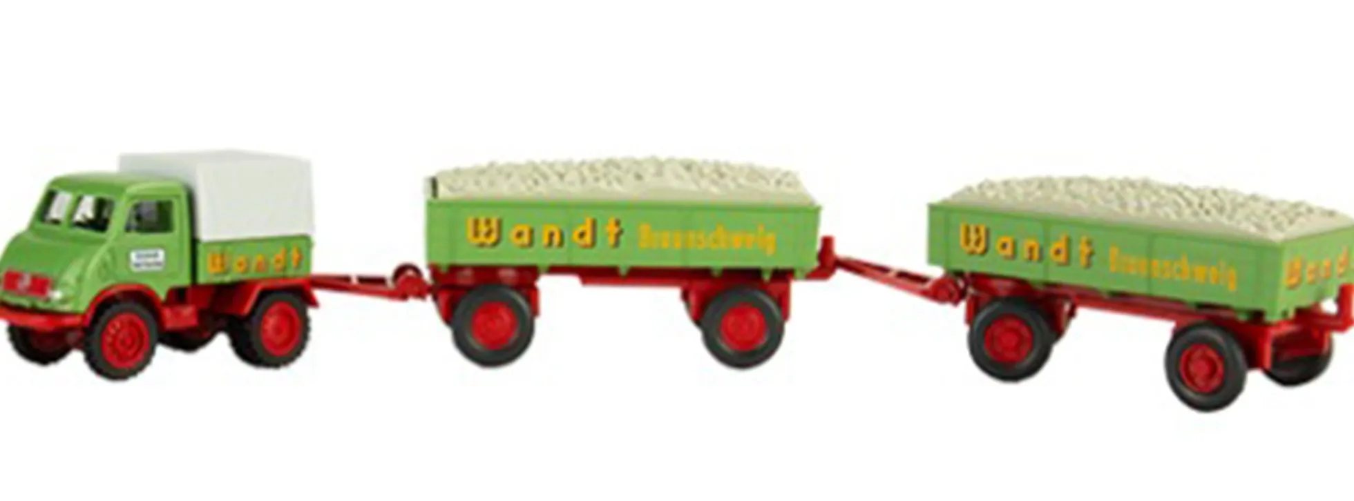 BREKINA-PMS 250658 Mercedes-Benz Unimog U402 Gerhardt Wandt Edition Nr 3 1:87