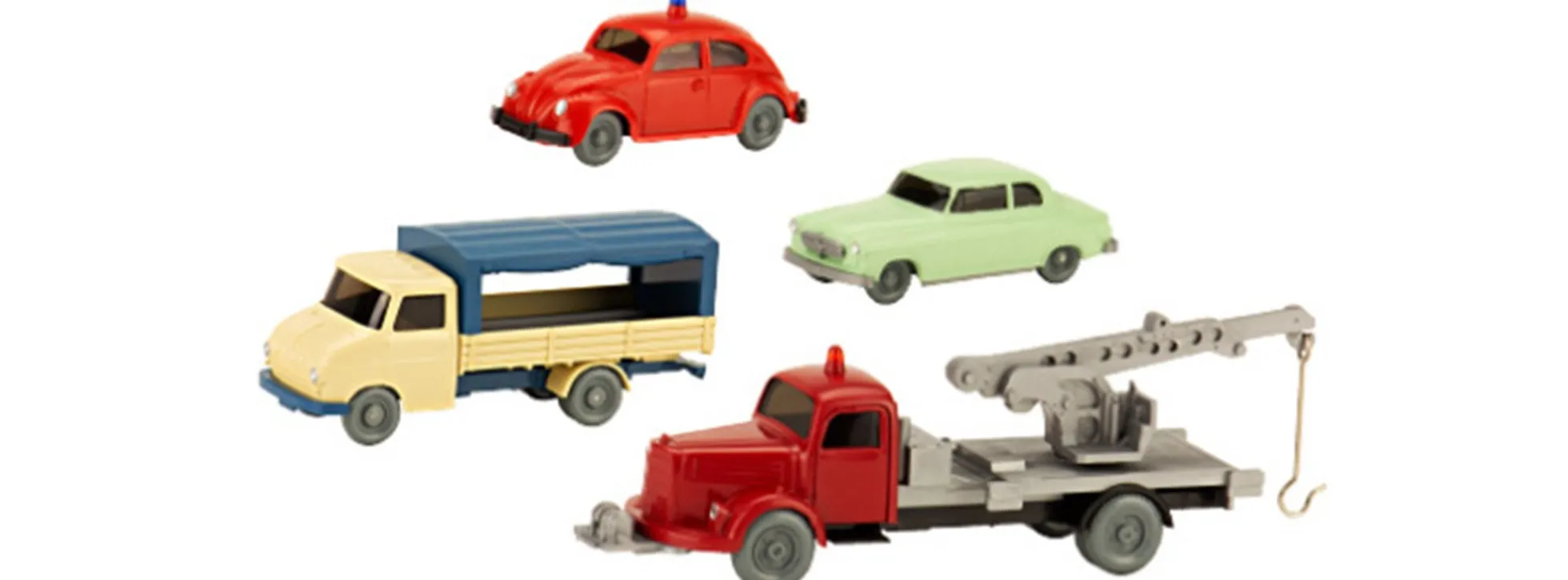 BREKINA-PMS 243850 Set Wiking-Verkehrs-Modelle 94 4er Set 1:87