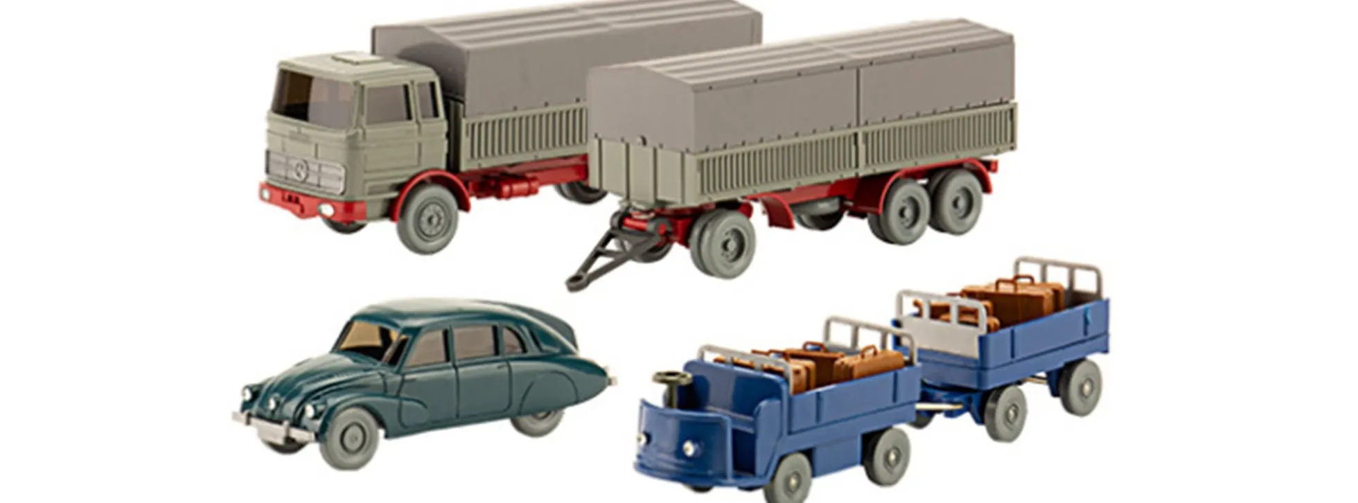 BREKINA-PMS 243851 Set Wiking-Verkehrs-Modelle 95 3er Set 1:87