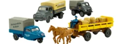 BREKINA-PMS 252853 4-tlg. Set Wiking PMS Edition Deutsche Bundesbahn Nr. 9 | Miniaturmodelle 1:87