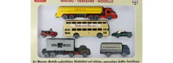 BREKINA-PMS 257037 Wiking PMS 6-tlg. Set Wiking-Verkehrs-Modelle Nr. 101 | Miniaturmodelle 1:87