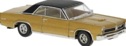 BREKINA 18104 Pontiac GTO Coupe gold/schwarz | Modellauto 1:87
