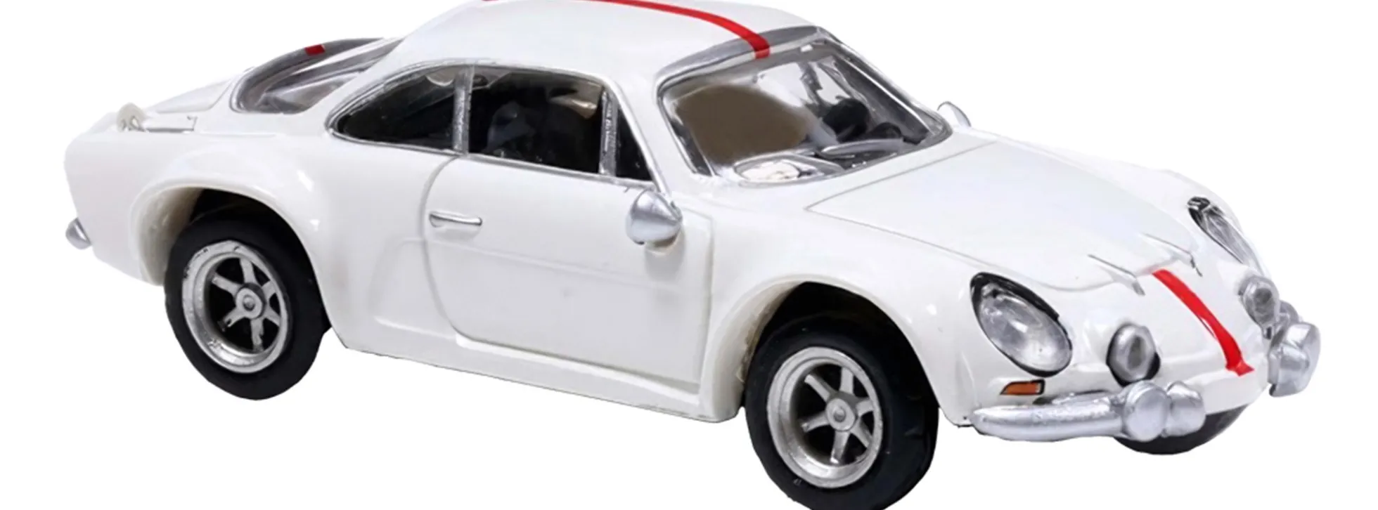 BREKINA 14550 Renault Alpine A110 weiß/rot | Modellauto 1:87