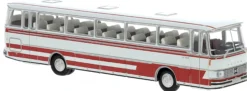 BREKINA 56055 Setra S 150H neutral 1970 hellgrau rot Busmodell 1:87