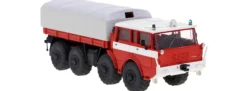 BREKINA 71940 Tatra 813 8x8 Koloss der Feuerwehr 1968 | Blaulichtmodell 1:87