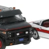 BREKINA 90501 2-tlg. Set GMC Vandura und Corvette C4 schwarz/weiß | Modellauto 1:87