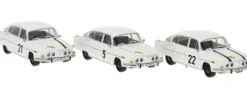 BREKINA 27333 3-tlg. Set Tatra 603-2 weiß Marathon de la Route | Modellauto 1:87