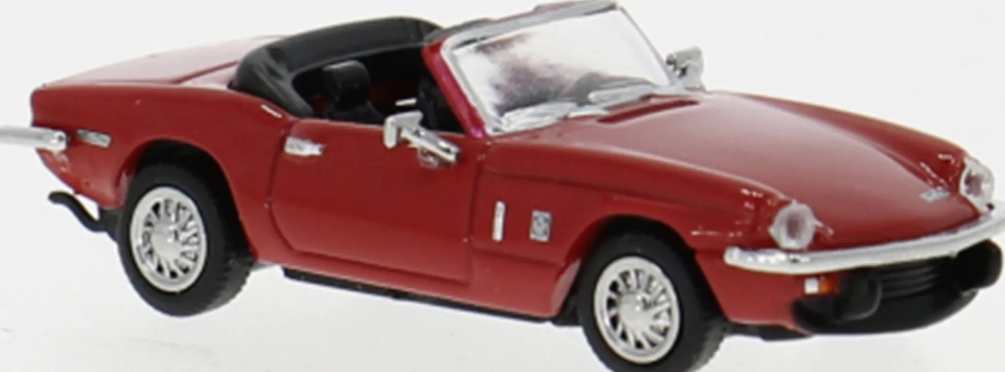 BREKINA 15176 Triumph Spitfire offenes Verdeck 1974 rot Autmodell 1:87
