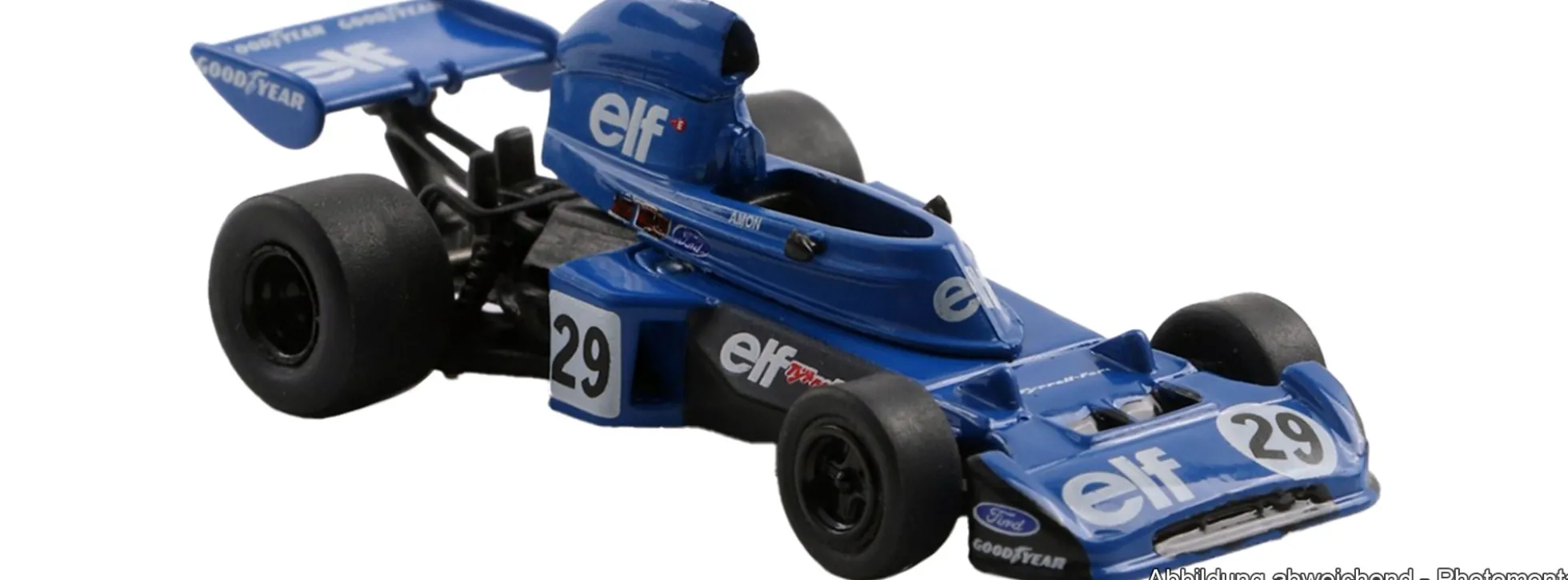 BREKINA 22867 Tyrell 005 Formel 1 GP Kanada Elf #29 1973 | Modellauto 1:87