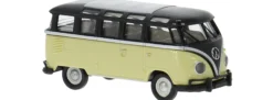 BREKINA 31851 Volkswagen T1b Samba schwarz/beige | Modellauto 1:87