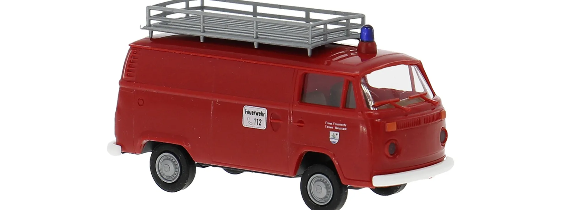 BREKINA 33549 Volkswagen T2 Kasten Feuerwehr Titisee-Neustadt | Blaulichtmodell 1:87