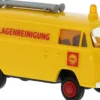 BREKINA 33556 Volkswagen T2 Kasten gelb Shell-Tankstellendienstes | Modellauto 1:87