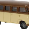 BREKINA 31033 VW T1a Kombi braun/beige Economy | Modellauto 1:87