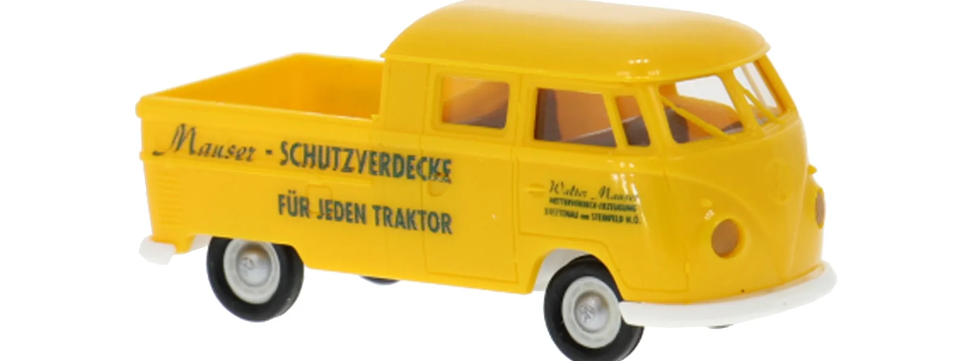 BREKINA 32841 VW T1b DoKa Mauser Schutzverdecke 1960 | Modellauto 1:87