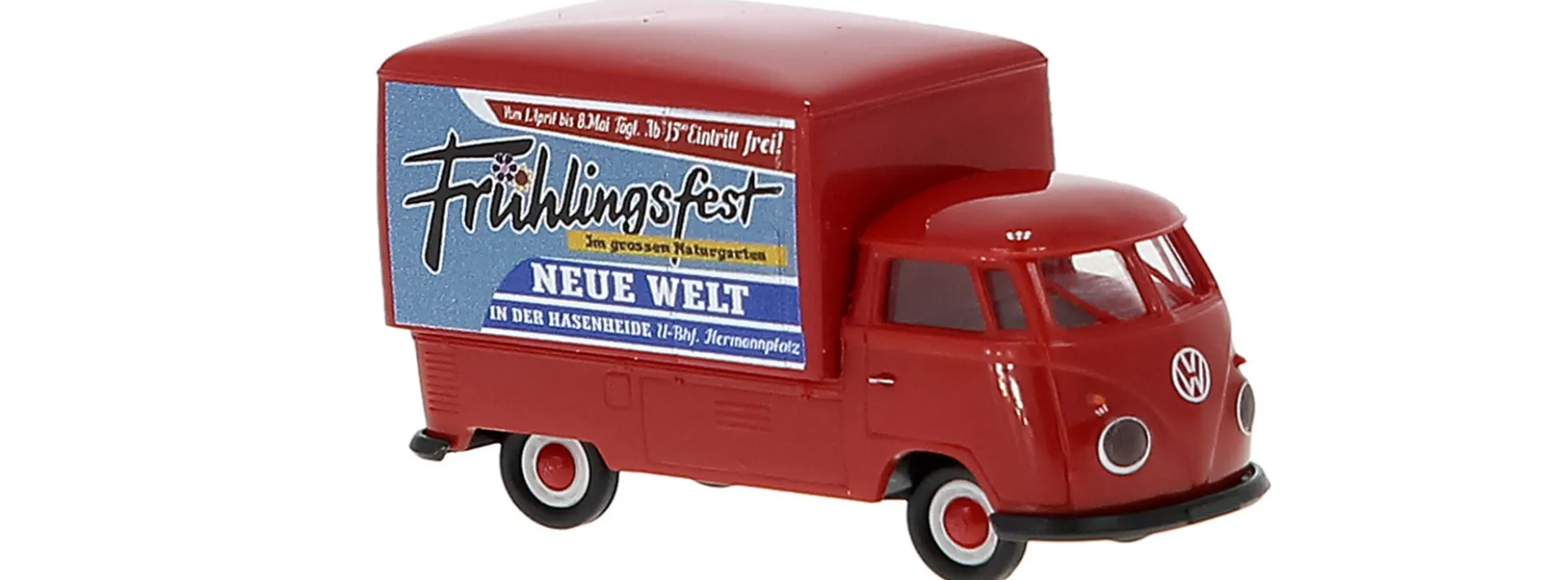 BREKINA 32877 VW T1b Großraumkofferaufbau Frühlingsfest 1960 Automodell 1:87