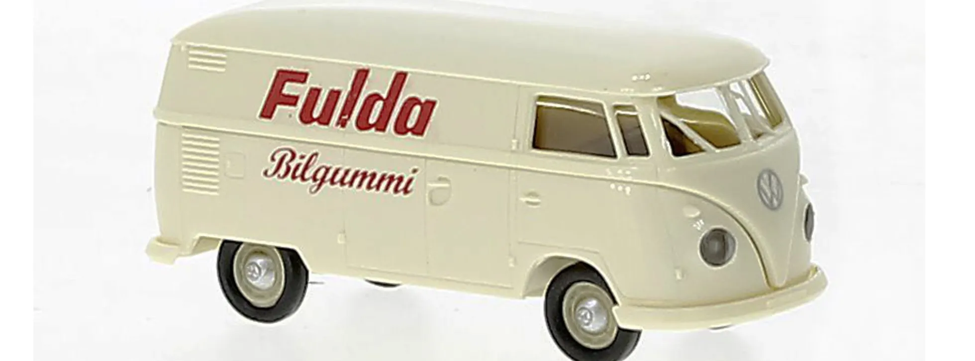 BREKINA 32781 VW T1b Kasten Fulda Bilgummi 1960 Automodell 1:87