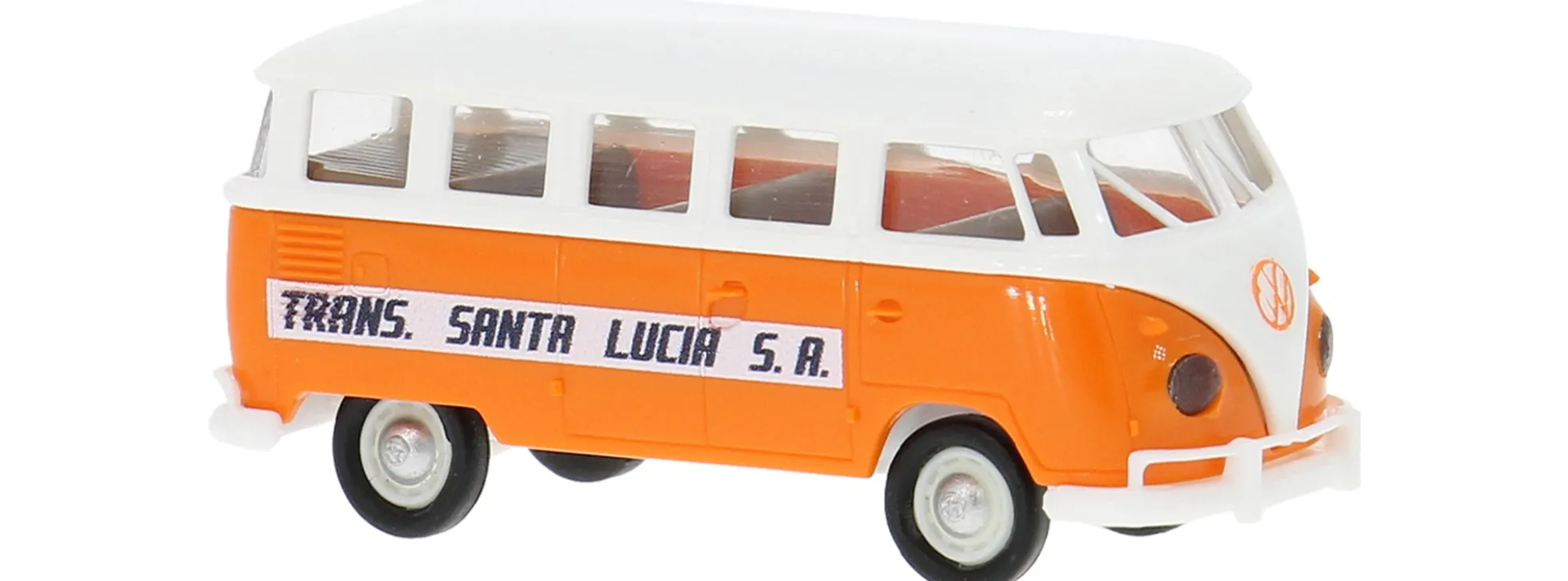 BREKINA 31855 VW T1 b Samba Trans Santa Lucia aus der Karibik | Modellauto 1:87