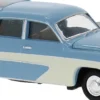 BREKINA 27125 Wartburg 311 Camping hellblau/weiß | Modellauto 1:87