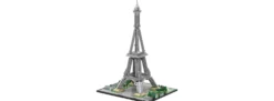 BRIXIES 222.039 Plus Eiffelturm groß | 923 Teile | Gebäude Baukasten