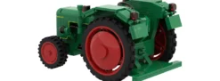 BRIXIES 222.703 Plus Fendt Dieselross F28 | Classic Club | 326 Teile | Landwirtschafts Baukasten