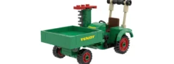 BRIXIES 222.705 Plus Fendt GT + Zubehör Classic Club | 169 Teile | Landwirtschafts Baukasten