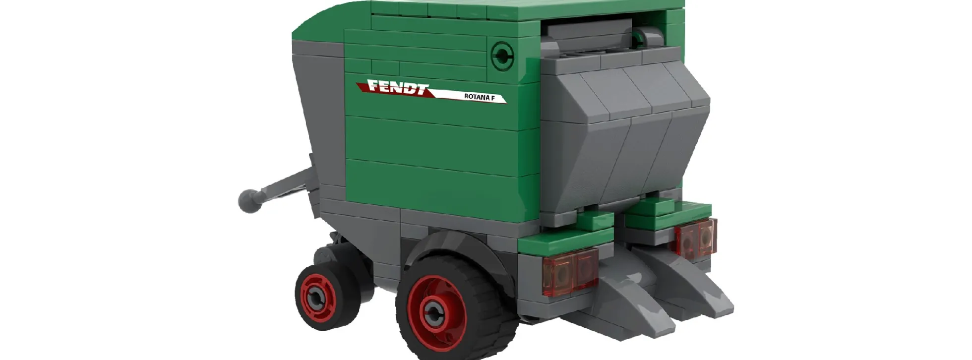 BRIXIES 222.710 Plus Fendt Rotana F | 164 Teile | Landwirtschafts Baukasten