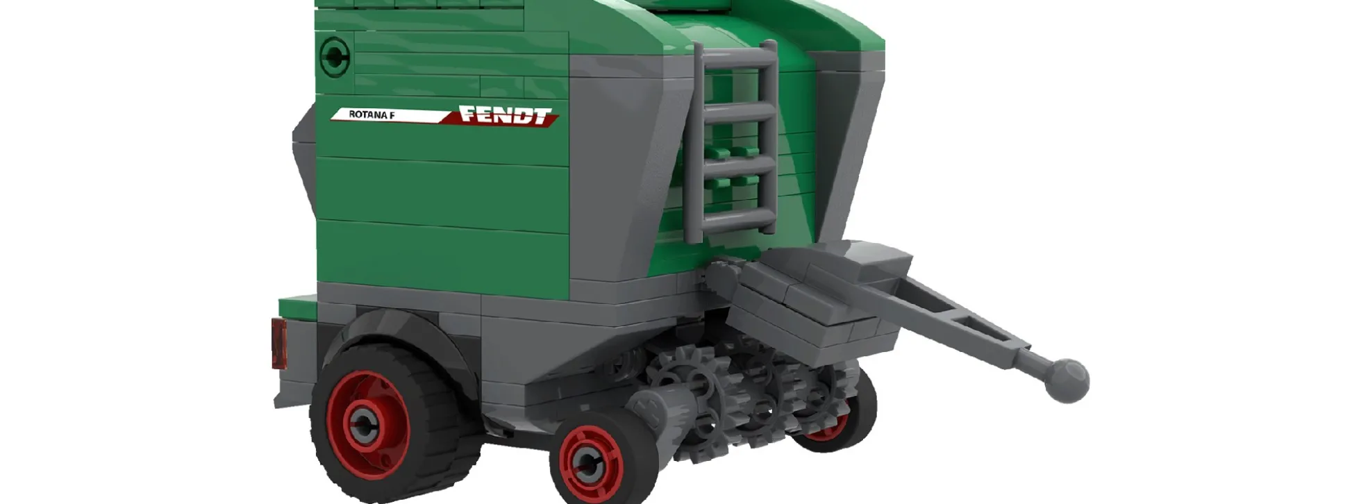 BRIXIES 222.710 Plus Fendt Rotana F | 164 Teile | Landwirtschafts Baukasten