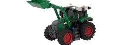 BRIXIES 222.864 Plus Fendt 620 Vario mit Frontlader | 383 Teile | Landwirtschafts Baukasten