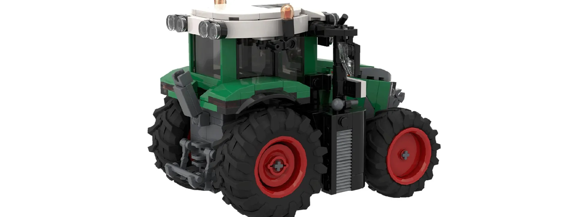 BRIXIES 222.865 Plus Fendt 620 Vario | 345 Teile | Landwirtschafts Baukasten