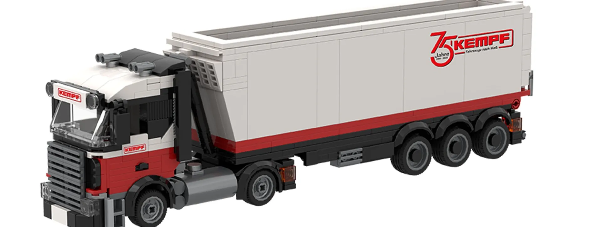 BRIXIES 222.740 Plus Kempf LKW | 510 Teile | LKW Baukasten