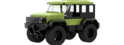 BRIXIES 222.101 Plus Mini Geländewagen grün | 119 Teile | Auto Baukasten