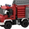 BRIXIES 222.878 Plus Rosenbauer MT Forest Feuerwehr | 484 Teile | Blaulicht Baukasten