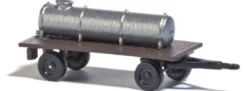 BUSCH 8363 Anhänger mit Fass | Landwirtschaftsmodell 1:160