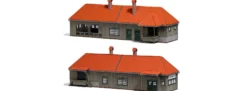 BUSCH 1953 Bahnhof Kalchreuth | Gebäude Bausatz Spur H0