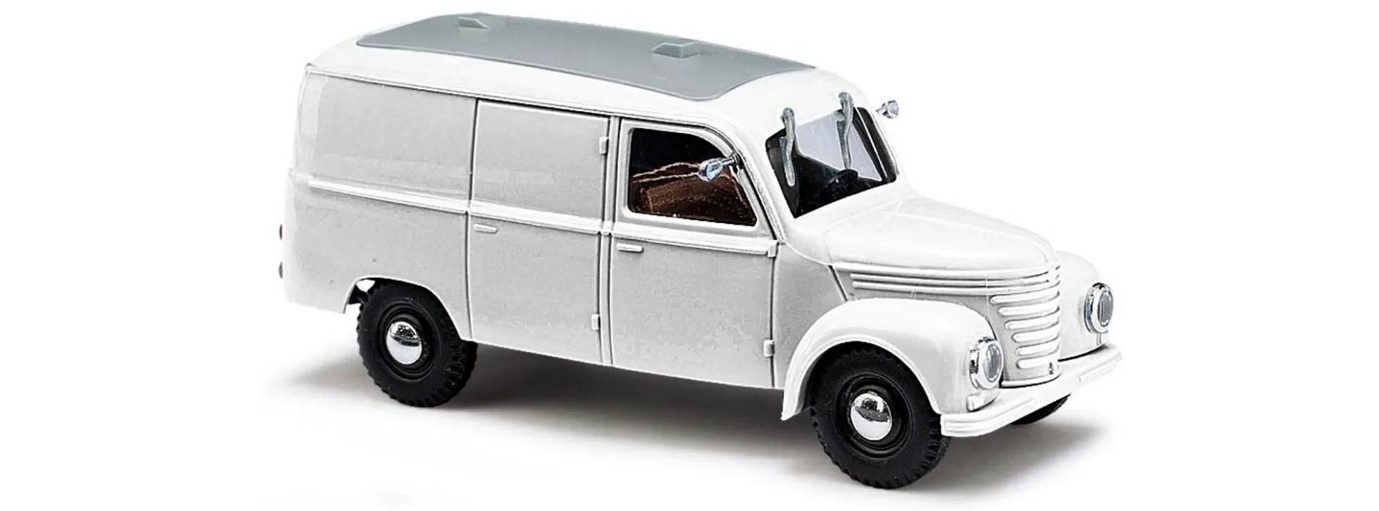 BUSCH 60253 Bausatz Framo V901/2 Kastenwagen weiss Bausatz 1:87
