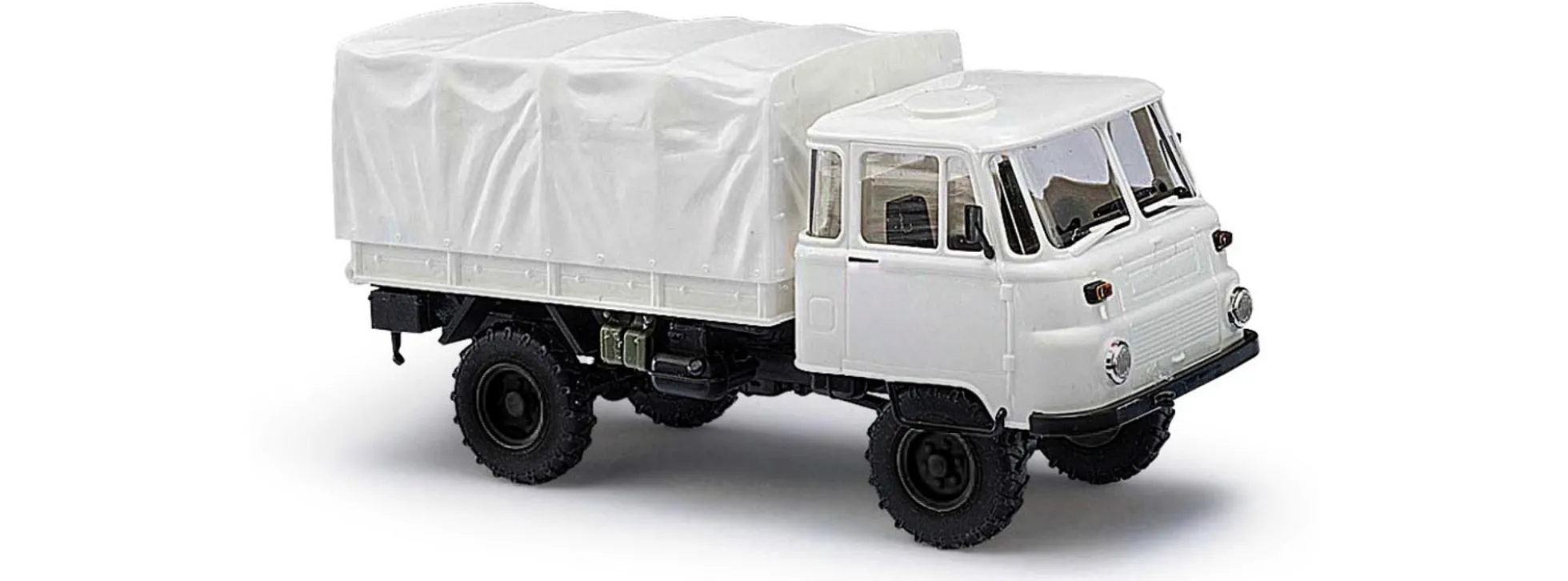 BUSCH 60250 Bausatz Robur LO 2002A weiss Bausatz 1:87
